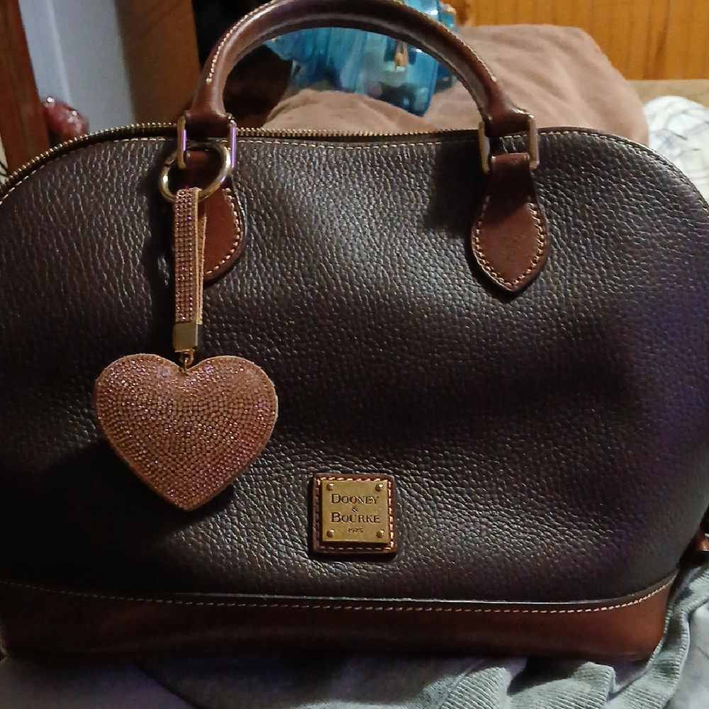 Dooney & Bourke Chocolate Brown Satchel